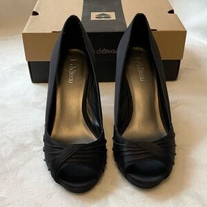 Black le château heels